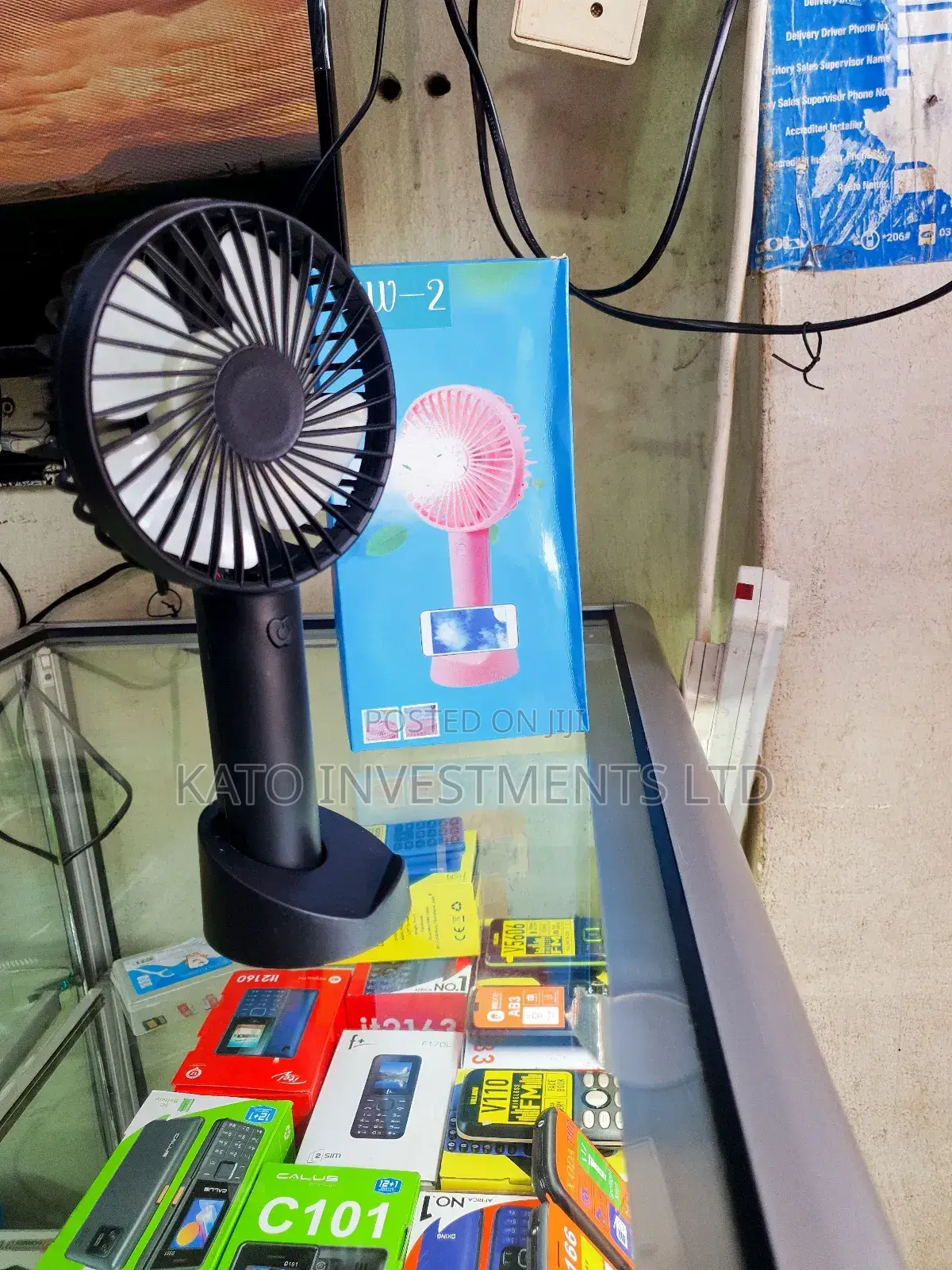 Portable Flexible Make Up Fan