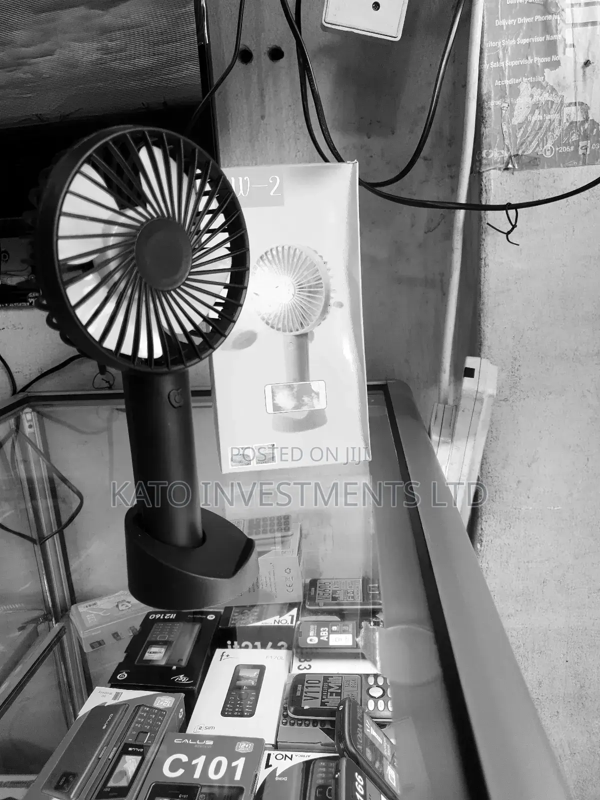 Portable Flexible Make Up Fan