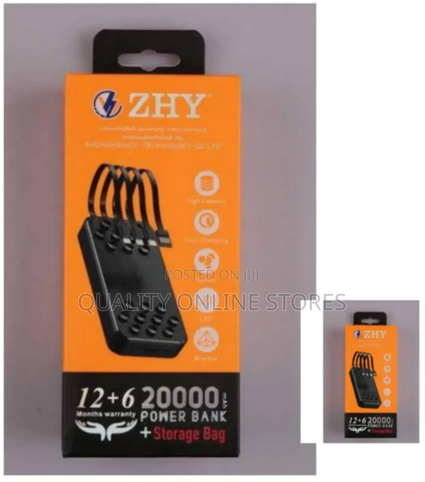 Black Zhy Power Bank