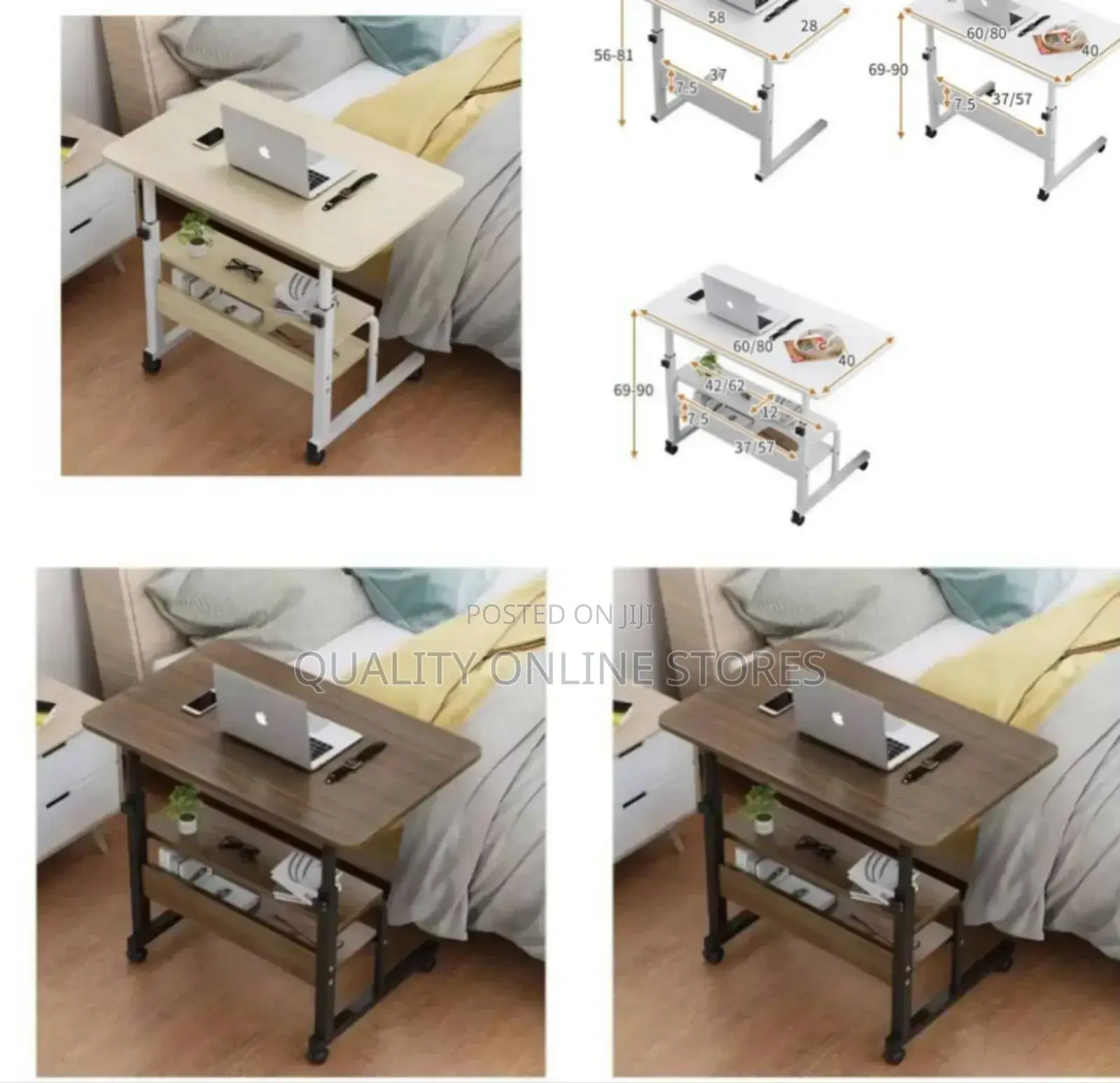 Foldable Wooden Laptop Table