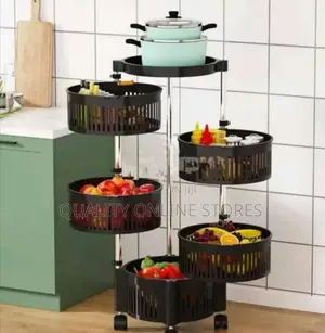 Rotating Vegetable Storage Rack