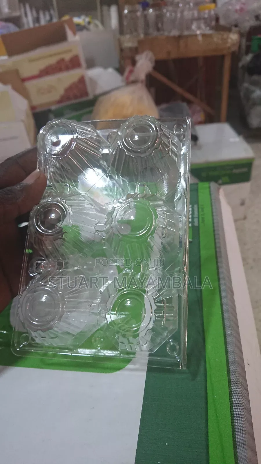 Plastic Disposable Egg Tray