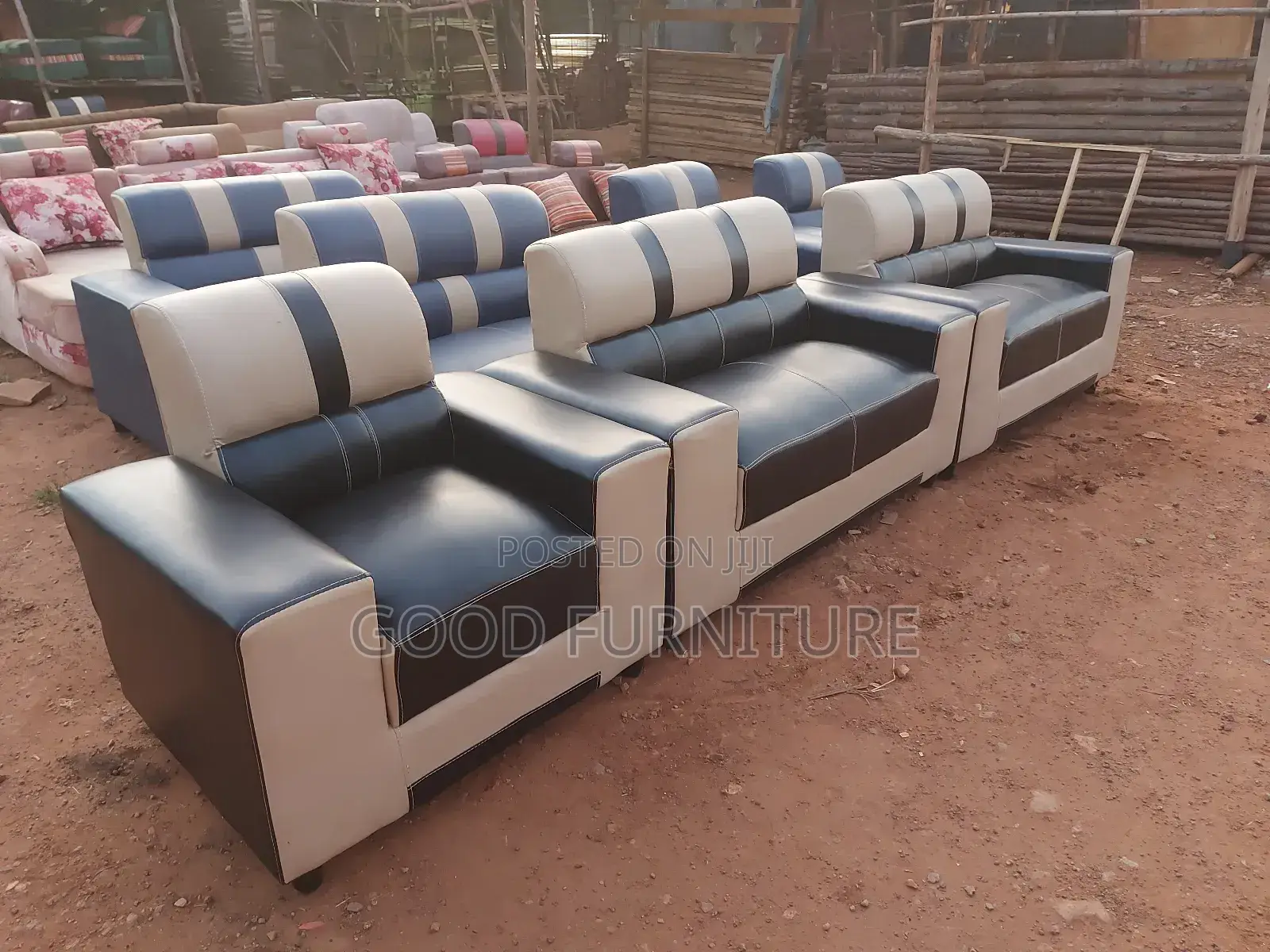 Good High Density Five Seaters Sofas Set