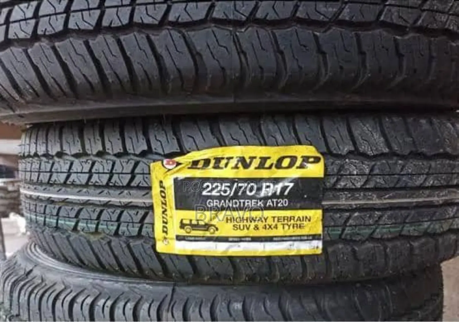 225/70r17 New Dunlop Tyres.