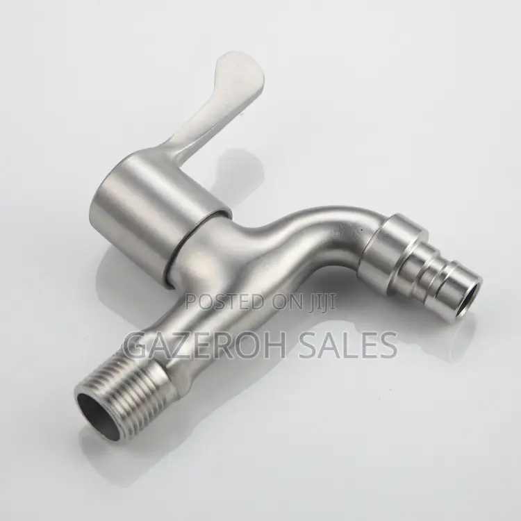 Stainless Steel Wall-Mount Faucet