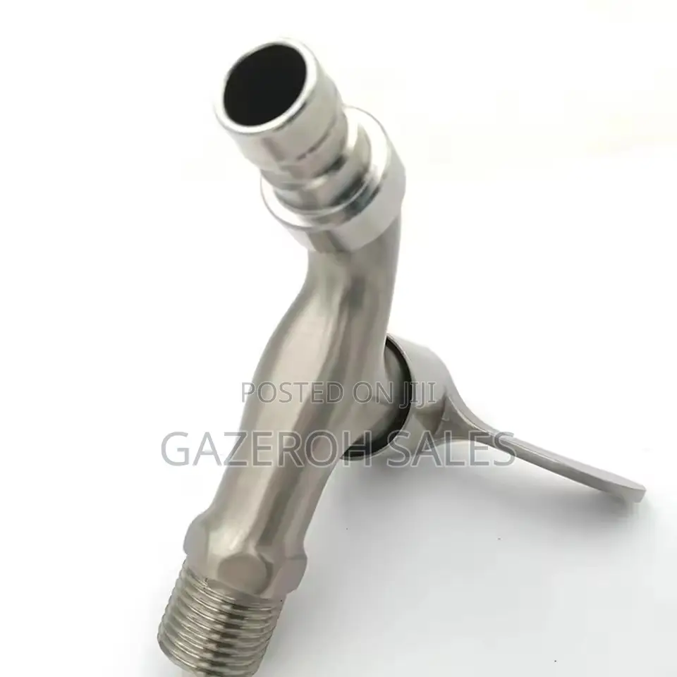 Stainless Steel Wall-Mount Faucet
