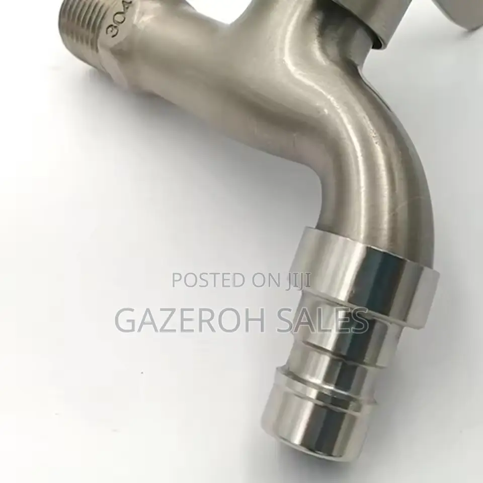Stainless Steel Wall-Mount Faucet