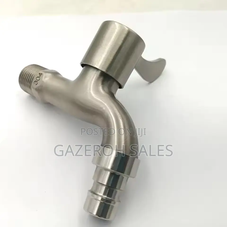 Stainless Steel Wall-Mount Faucet