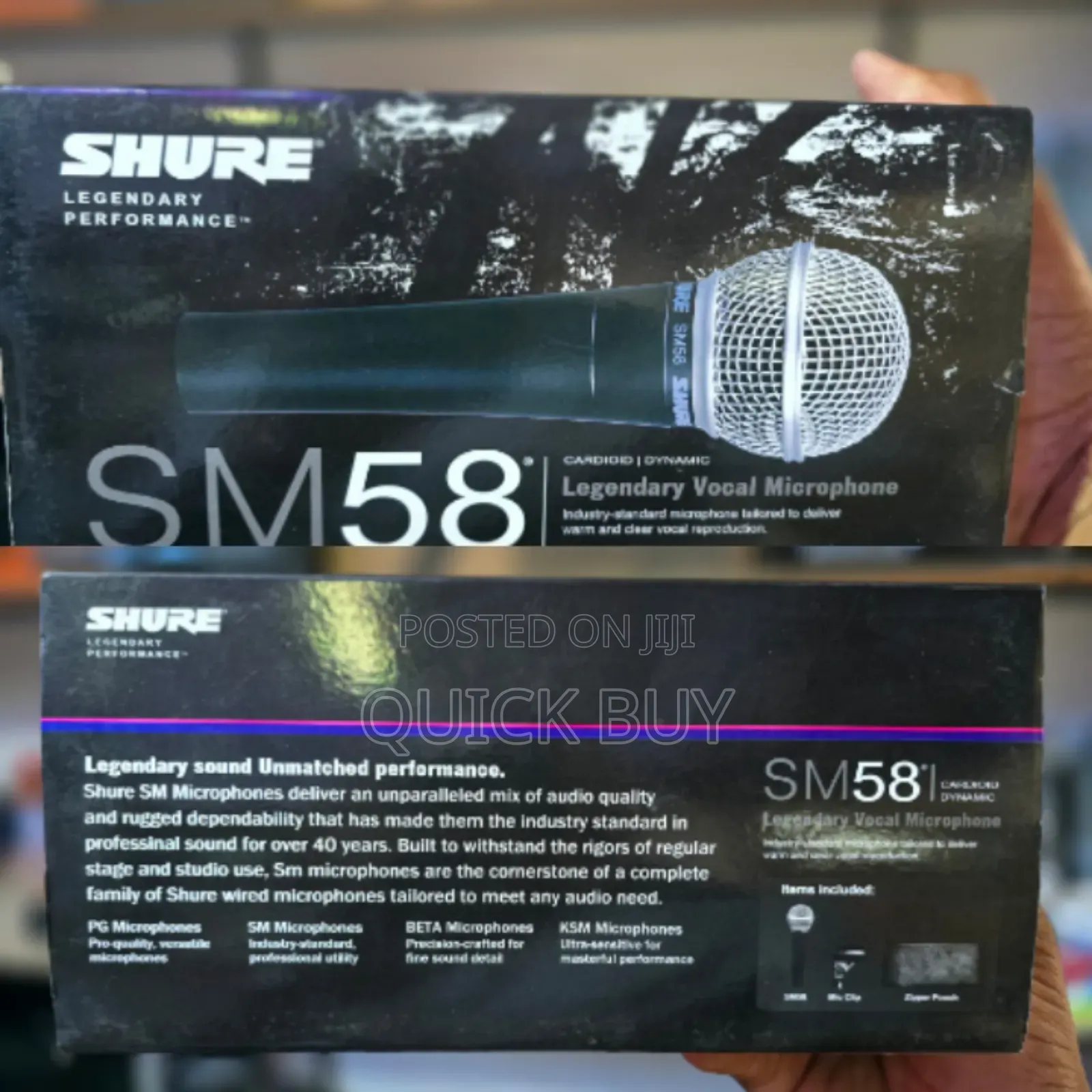 Shure Sm58 Wired Vocal Microphone