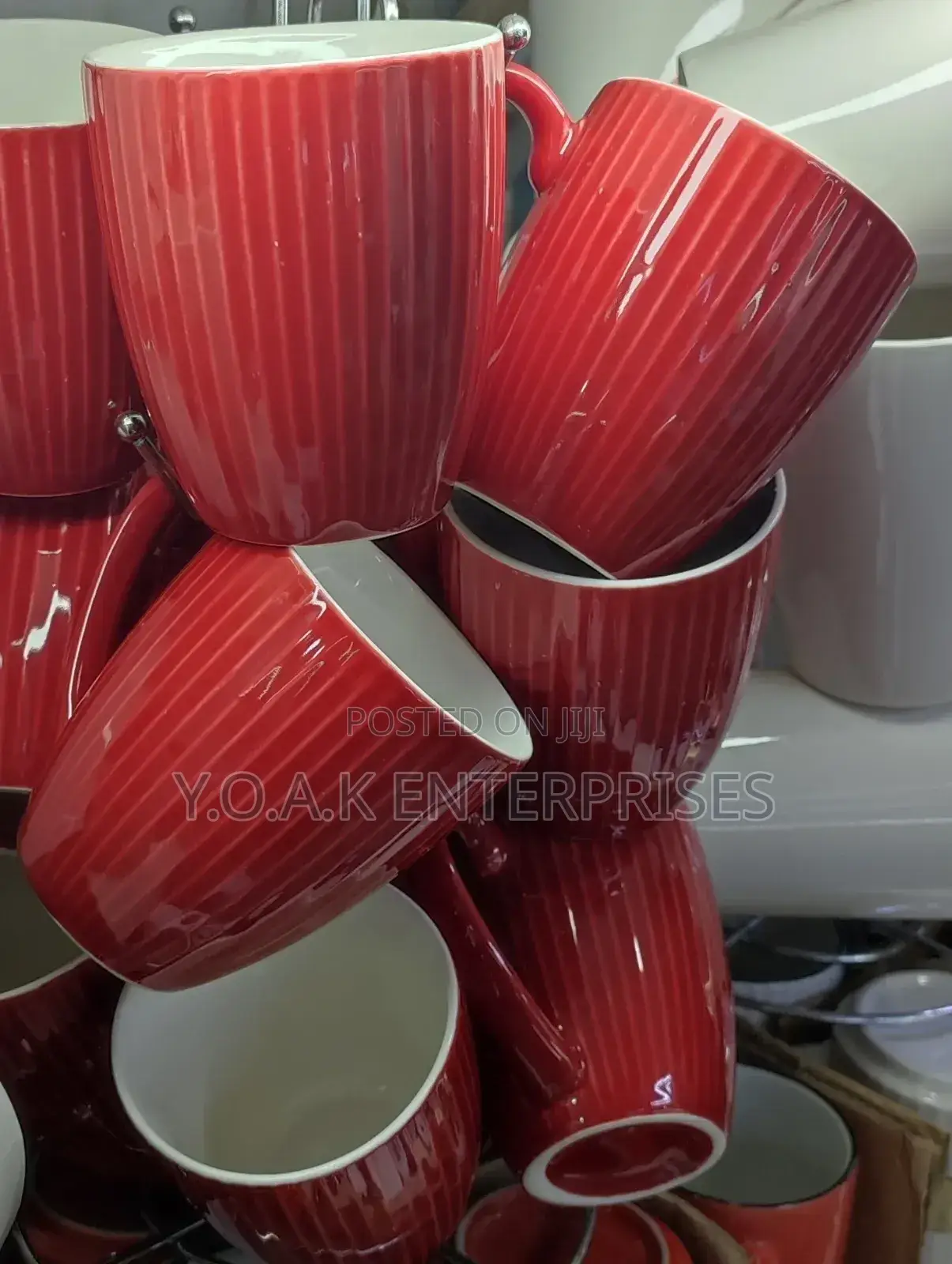 Red Cups 6pcs