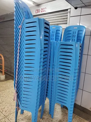 Different Plastic Chairs Plastic Chairs(Light Blue)