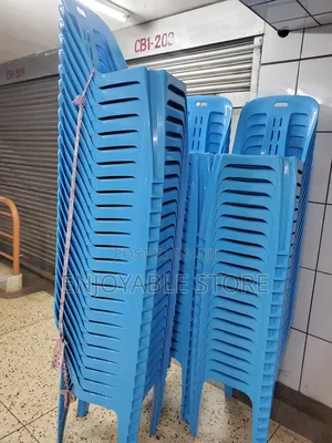Different Plastic Chairs Plastic Chairs(Light Blue)