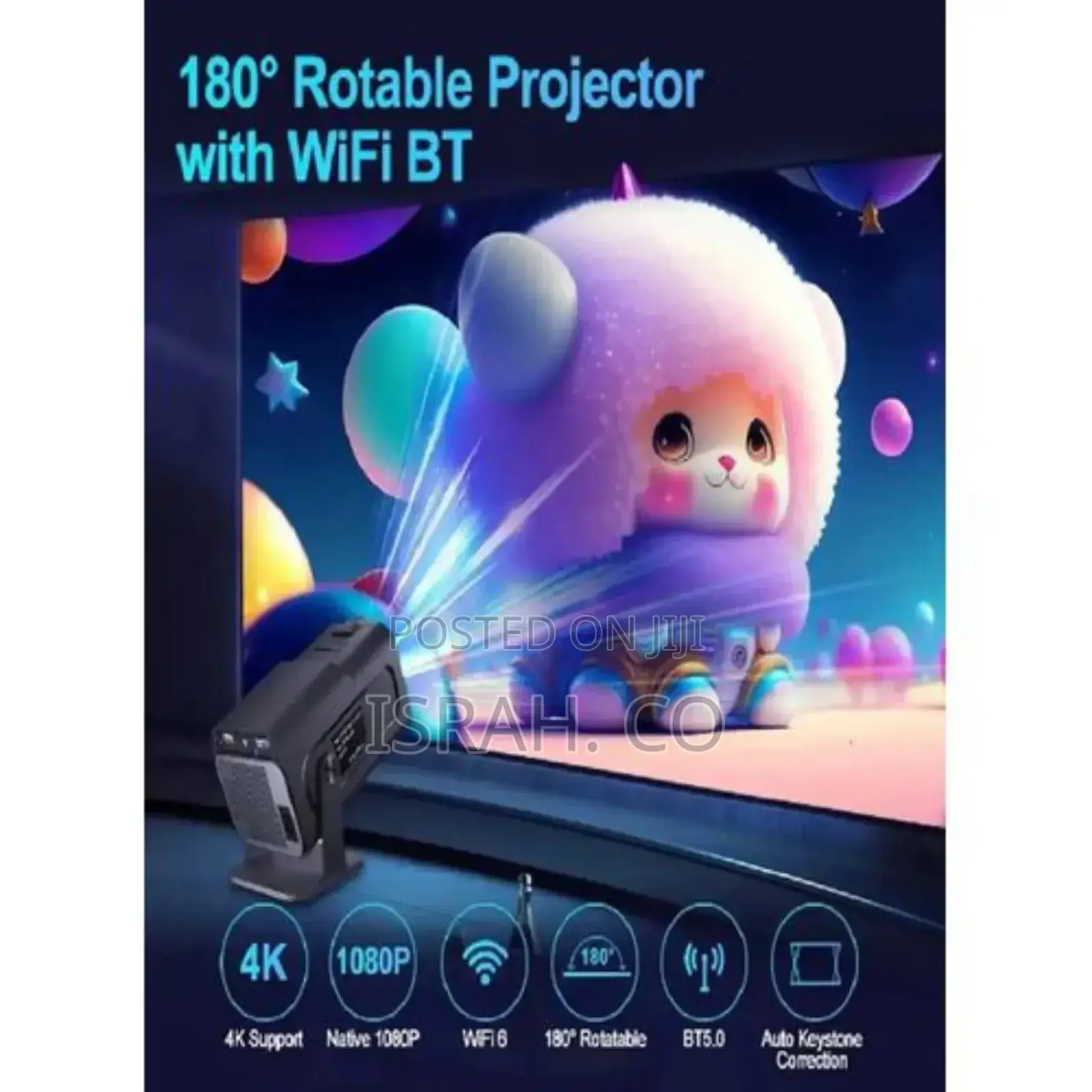 Borrego Gaming Smart Led LCD Video Projector
