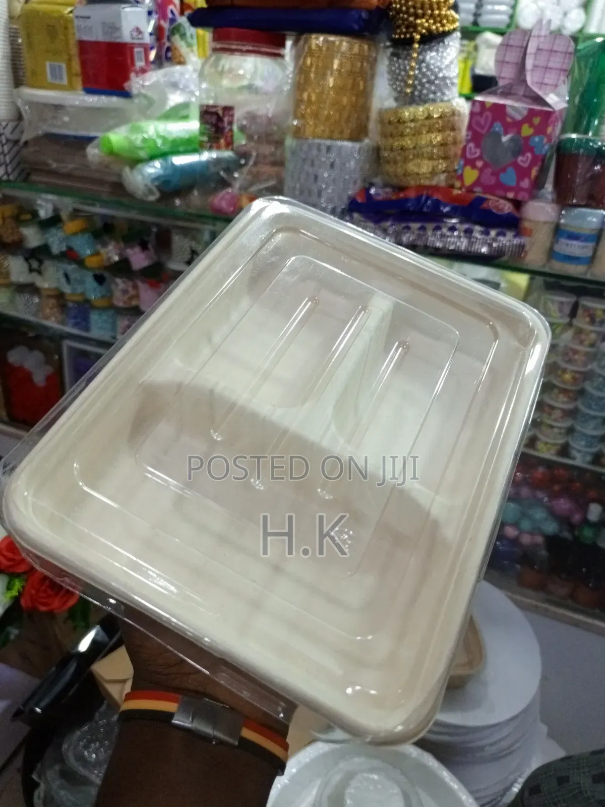 5-Inch Sugarcane Bagasse Meal Tray 12pcs