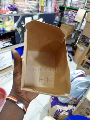 6-Inch Kraft Brown Cake Box