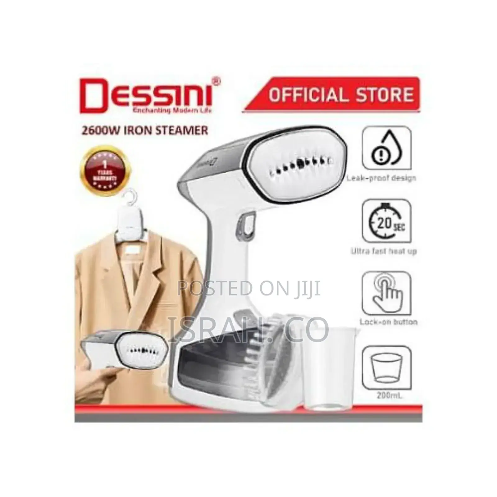 Electric Ceramic Soleplate Portable Sprayer Steam Clothes