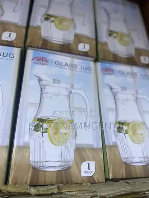 Glass Juice Jug Available