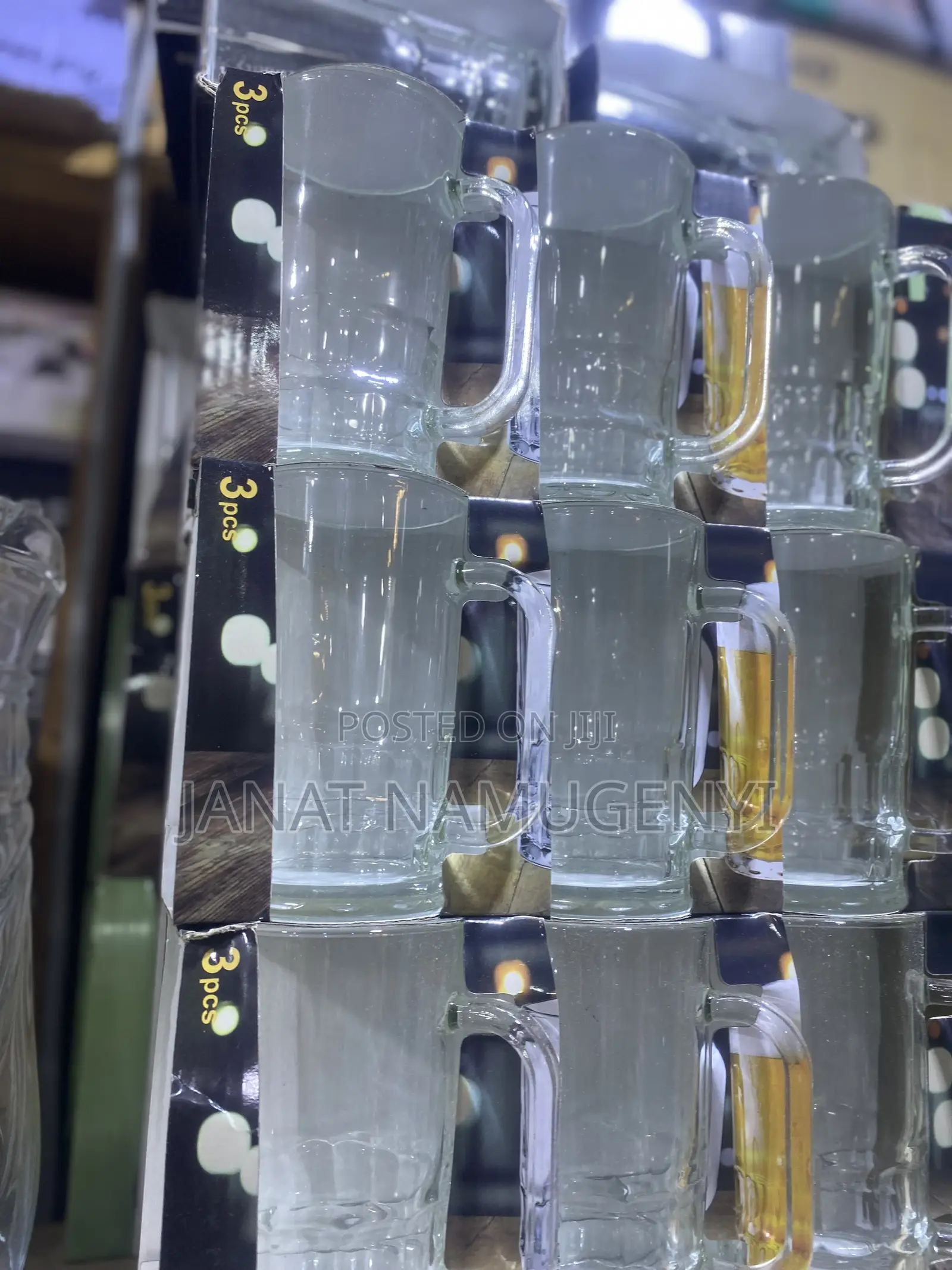 Juice Glass With a Handle