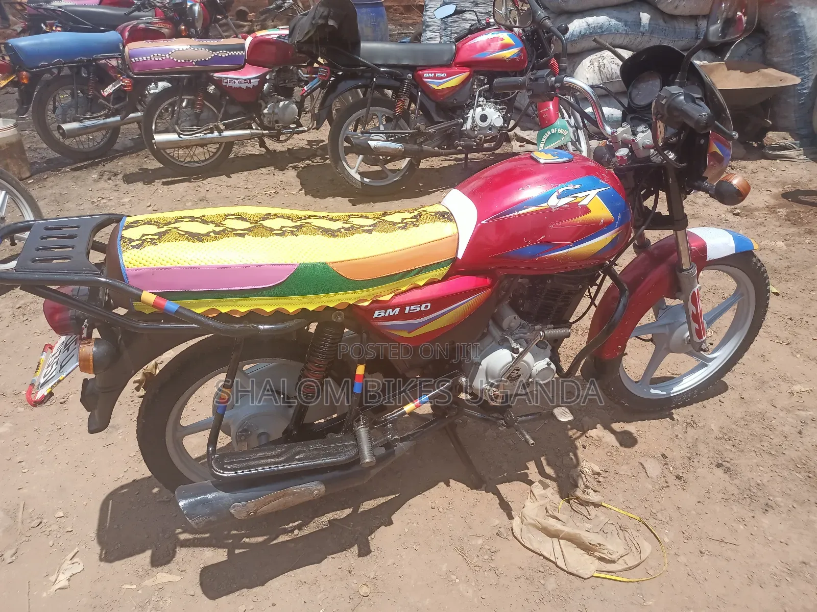 Bajaj Boxer 125 2023 Red