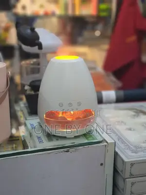 Flame Oil Diffuser Aromatherapy Humidifier With Night Light