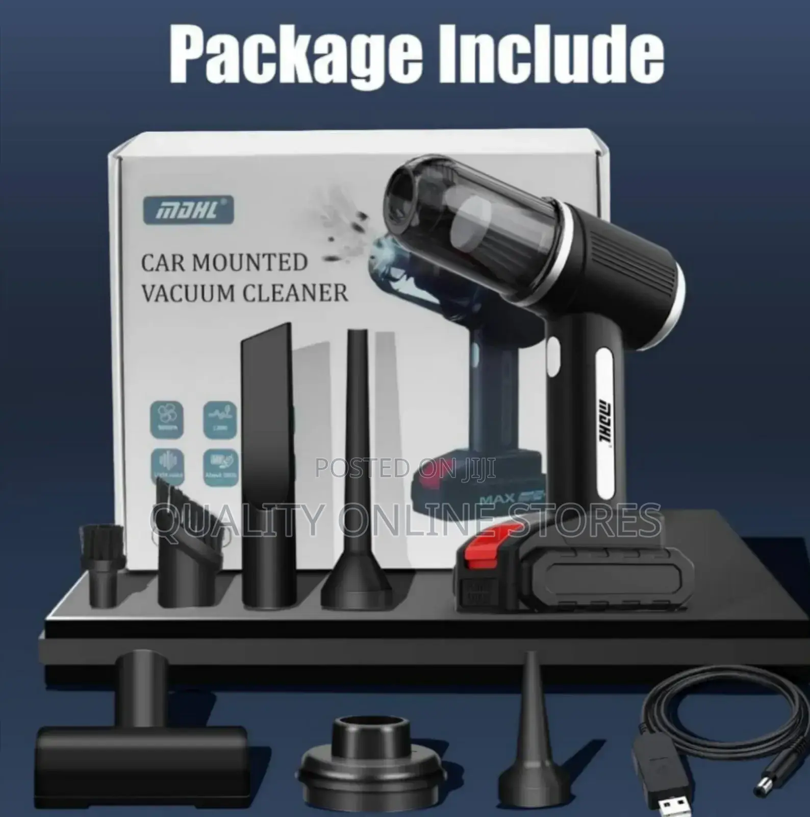 Car Mounted Vacuum Cleaner