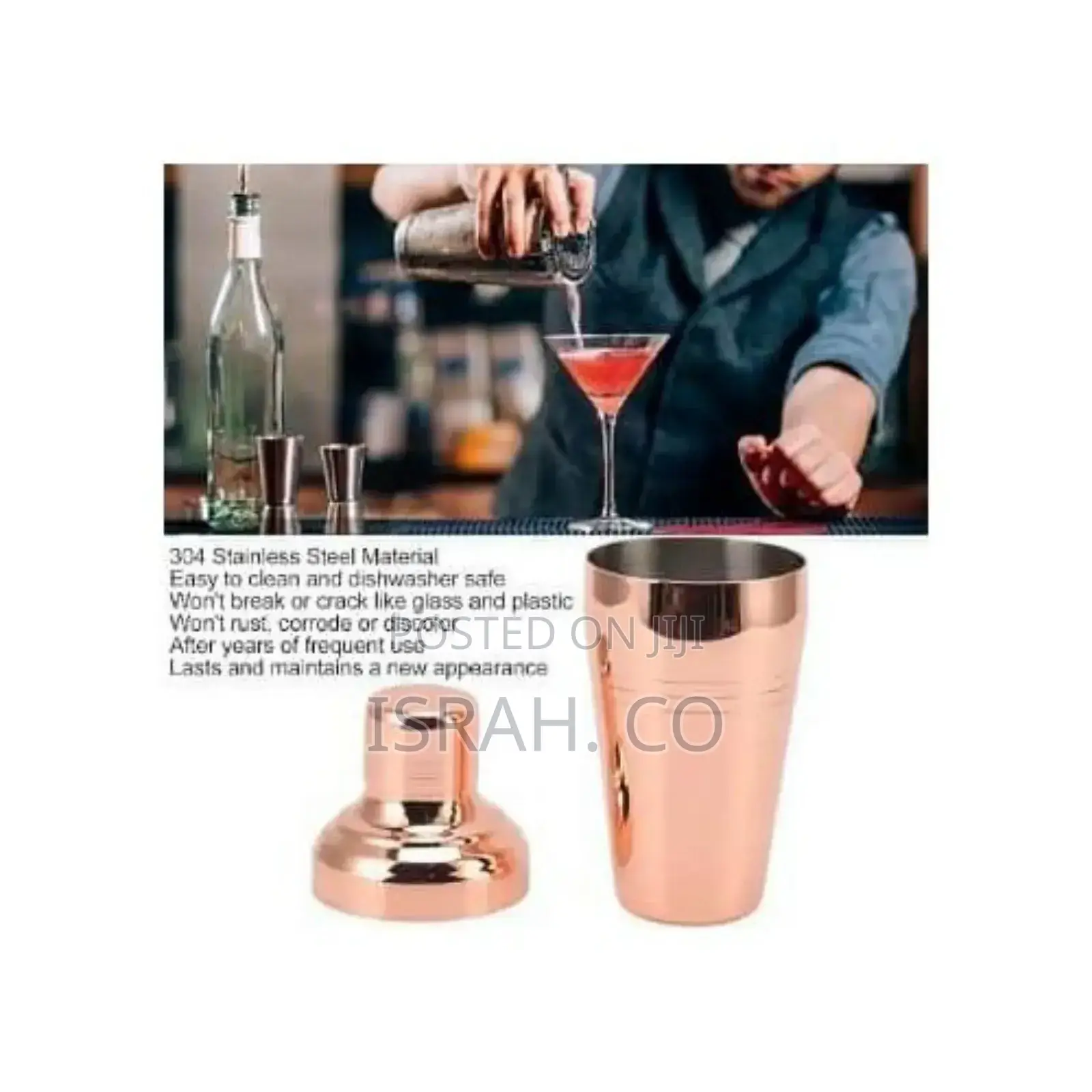 Cocktail Shaker, Professional Margarita Mixerstainless Steel