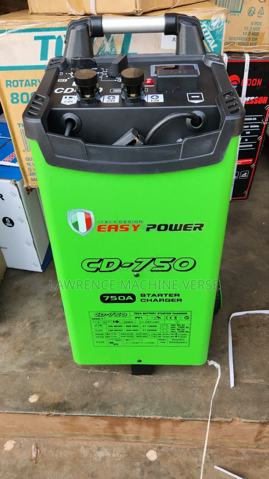 Battery Change Cd 750