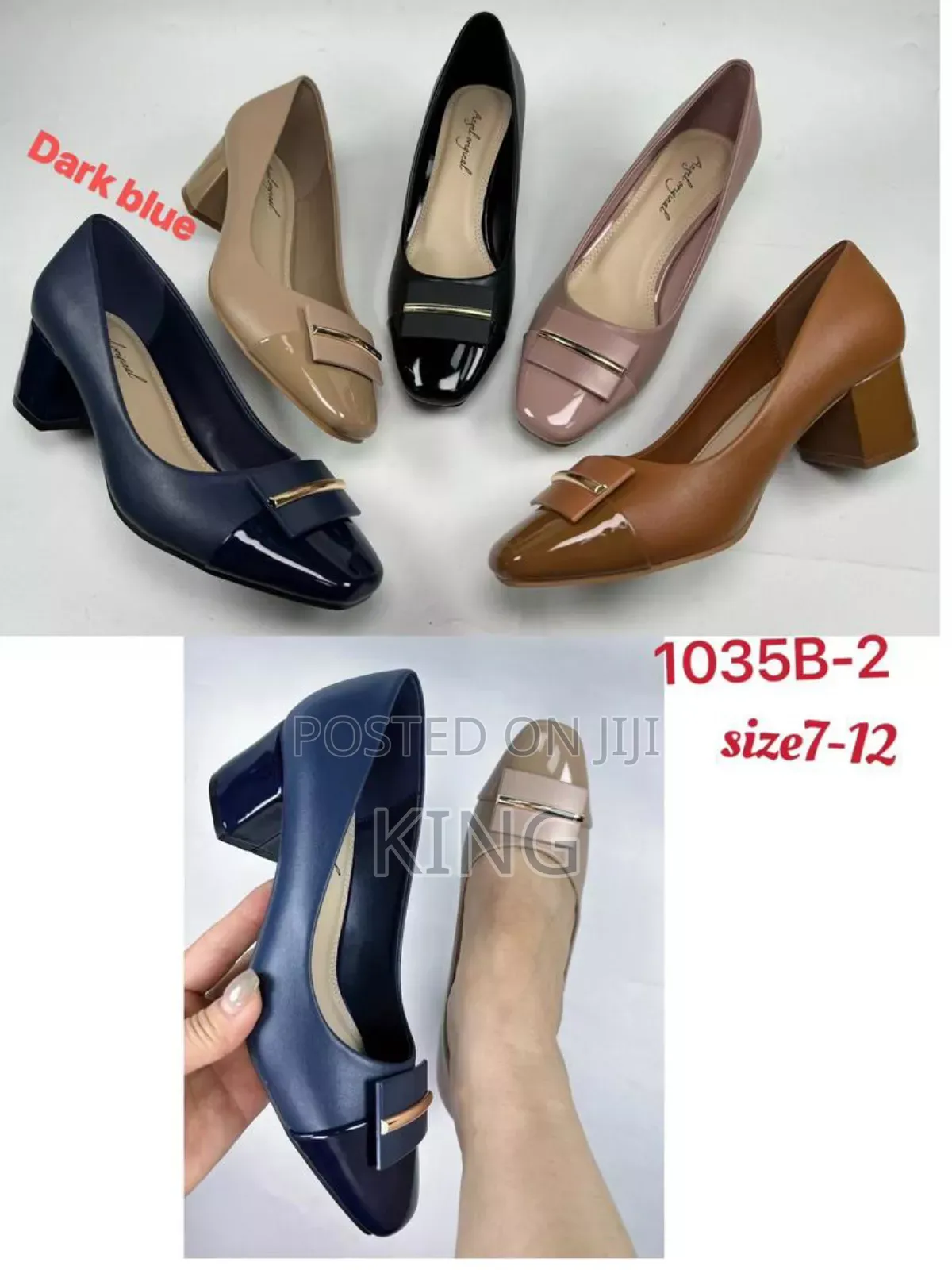 Block Heel Sum Shoes