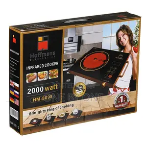 Hoffman 2000w Infrared Cooker With Touch Control