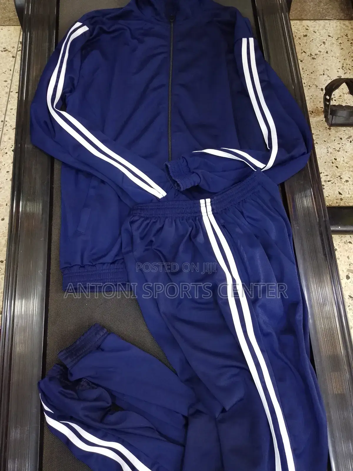 Navy Blue Color of Track Suit