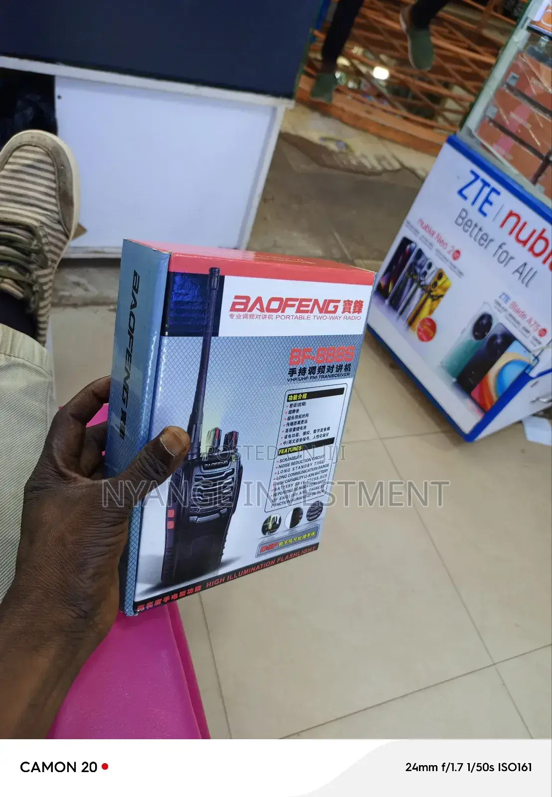 Walkie Talkie. Radio Call. Portable Two Way Radio
