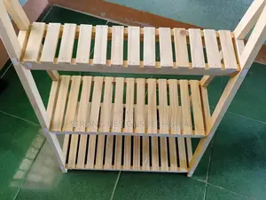 Multipurpose Wooden Shelf Rack.Plant-flower Pot Stand
