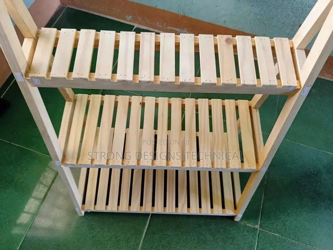 Multipurpose Wooden Shelf Rack.Plant-flower Pot Stand