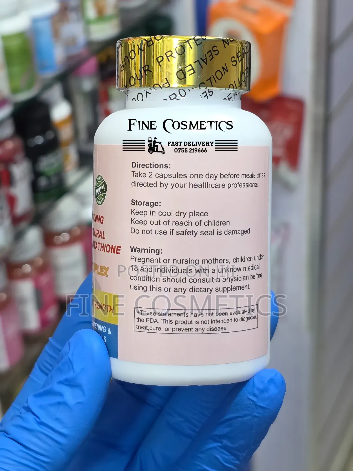 Wholesale Only. Snow White Glutathione Skin Brightening Pill