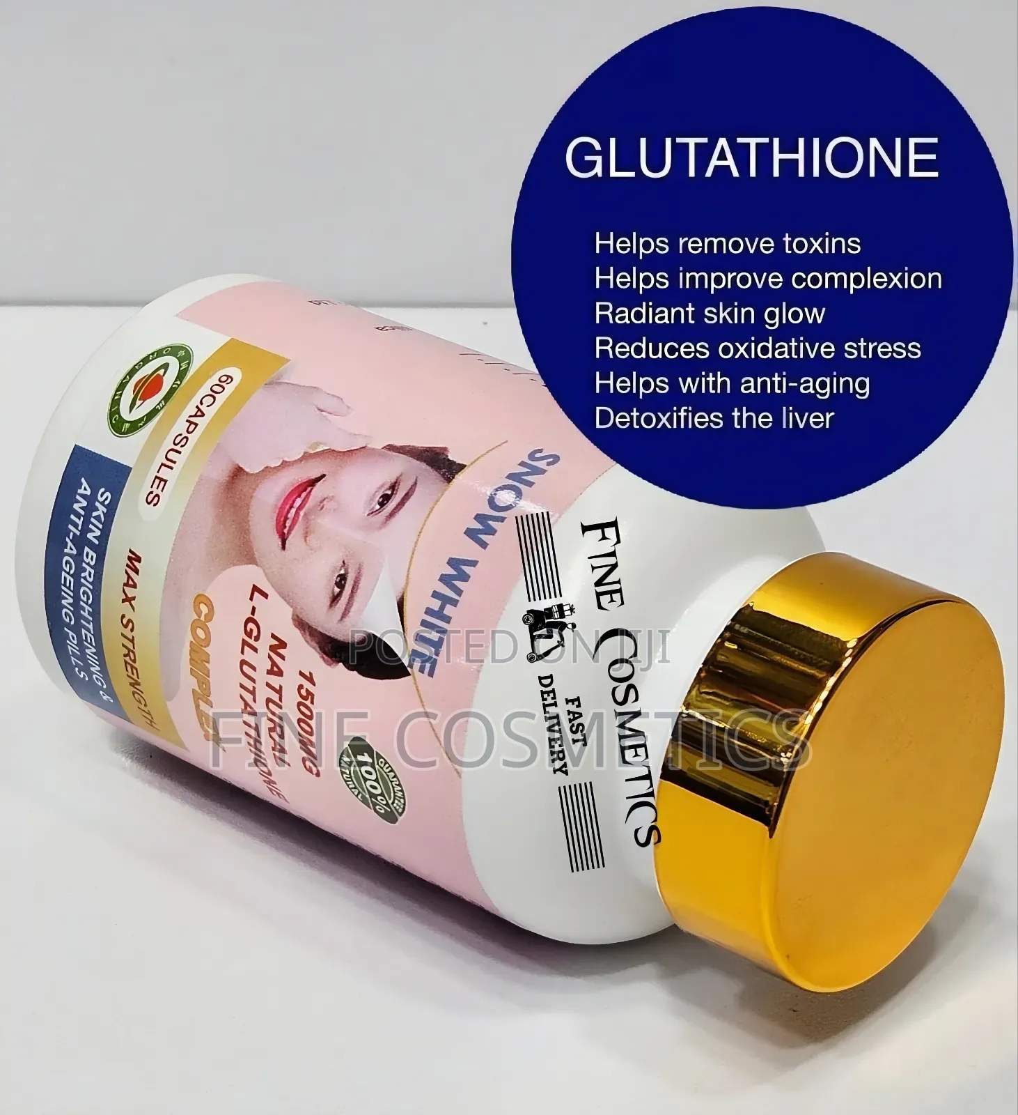 Wholesale Only. Snow White Glutathione Skin Brightening Pill