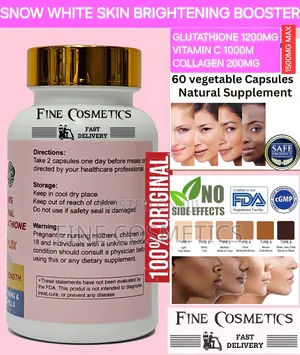 Wholesale Only. Snow White Glutathione Skin Brightening Pill