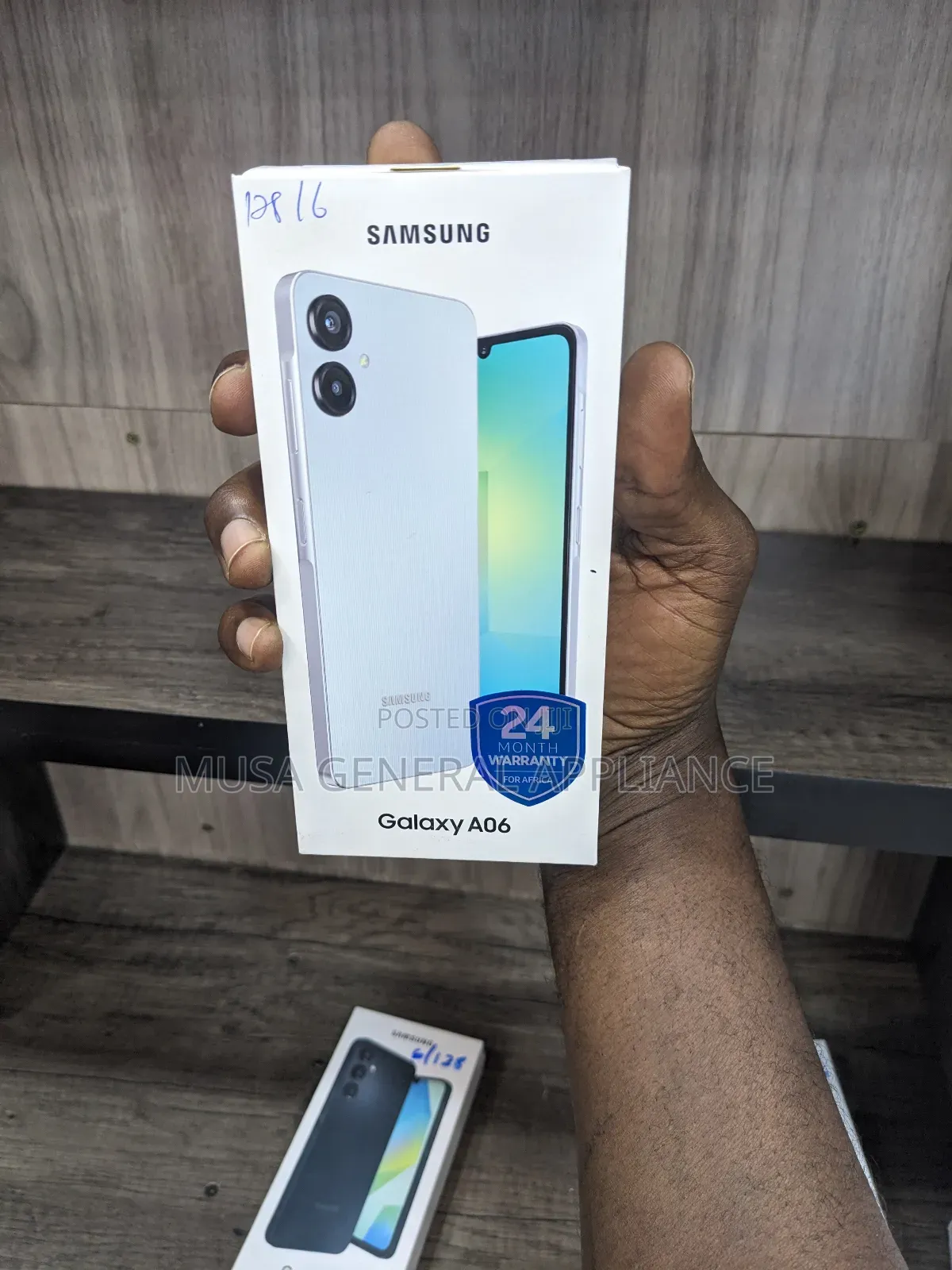 New Samsung Galaxy A06 128 GB Black