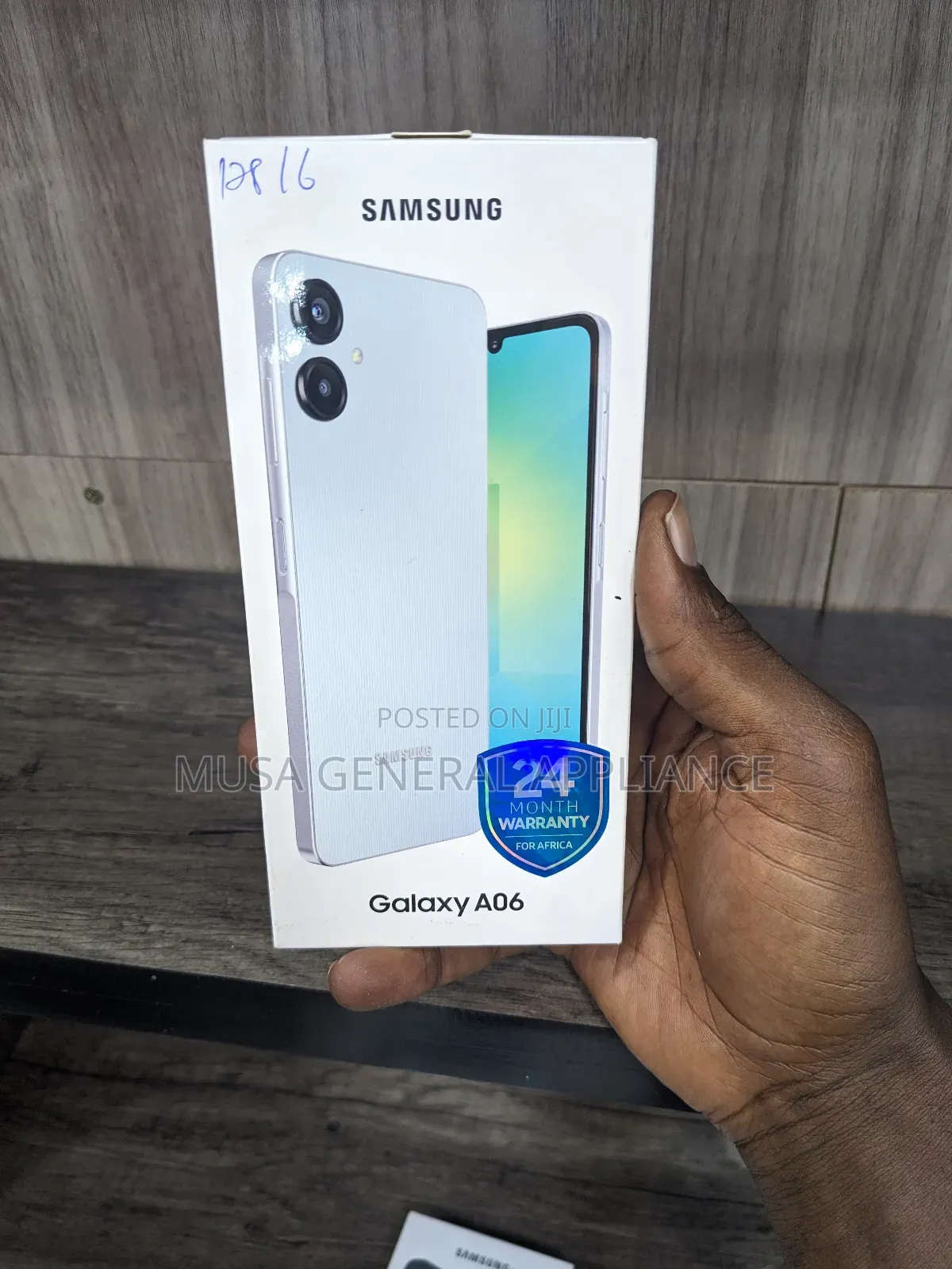 New Samsung Galaxy A06 128 GB Black