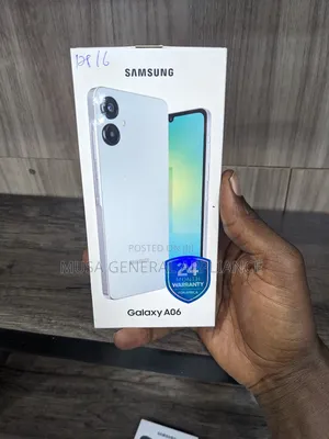 New Samsung Galaxy A06 128 GB Black