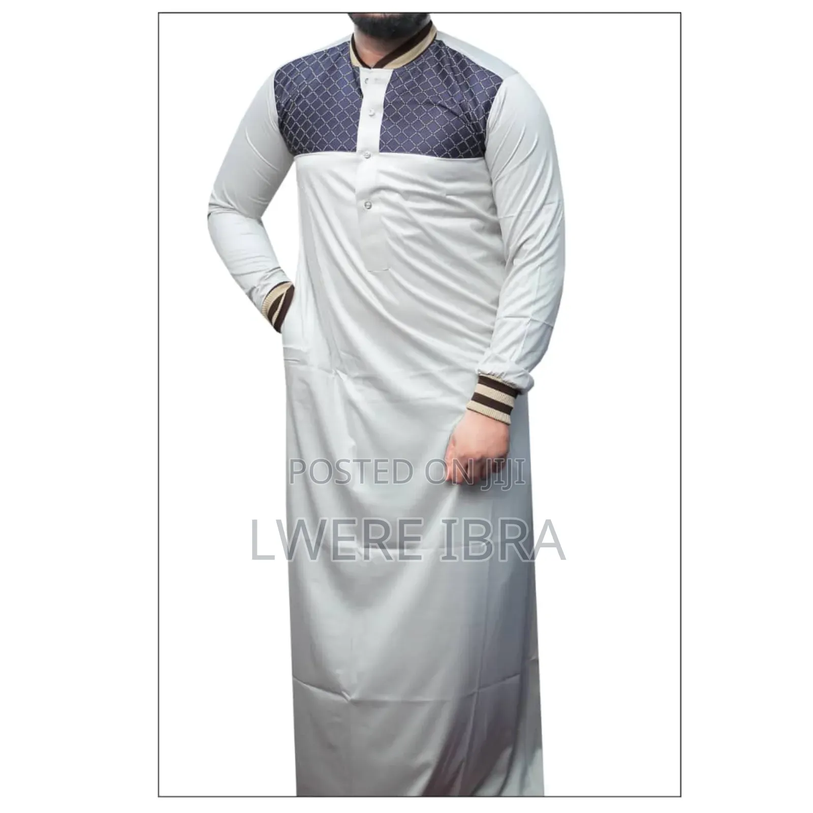 New Men's Moslem Kanzu 4 Colors