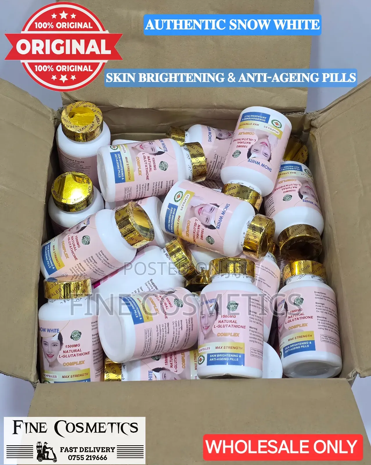 Snow White |Effective Skin Brightening Pills With Vitamin C
