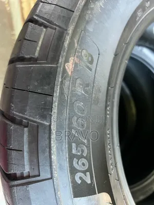 265/60r18 Used Tyres for Double Cabin.