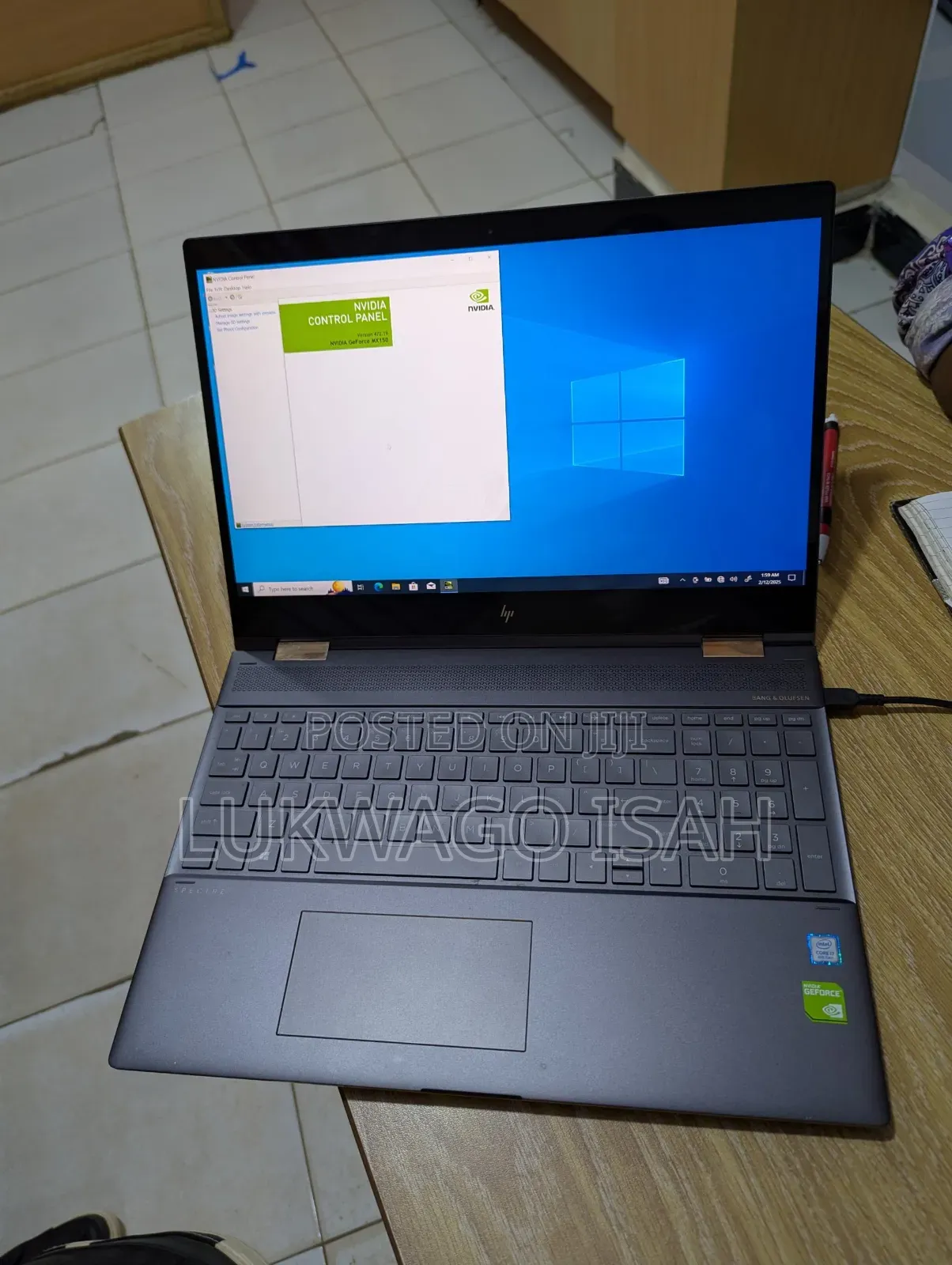 Laptop HP Spectre X360 15 8GB Intel Core i7 SSD 256GB
