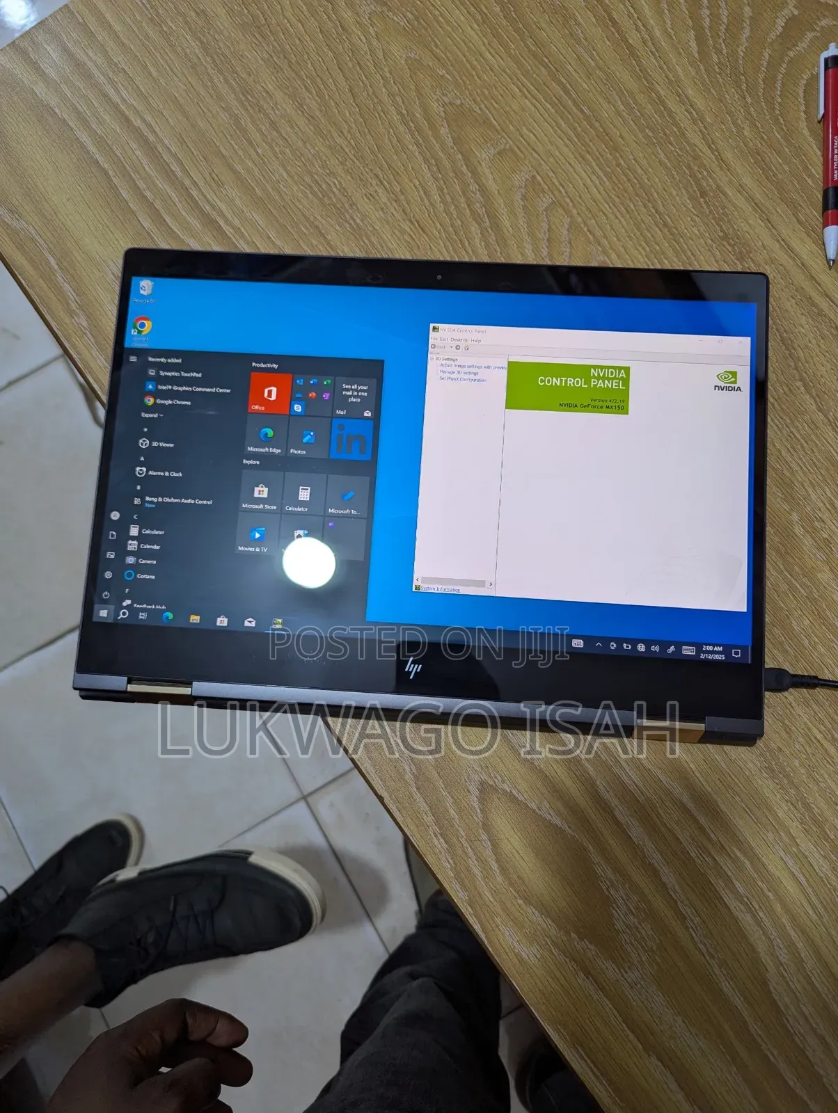 Laptop HP Spectre X360 15 8GB Intel Core i7 SSD 256GB