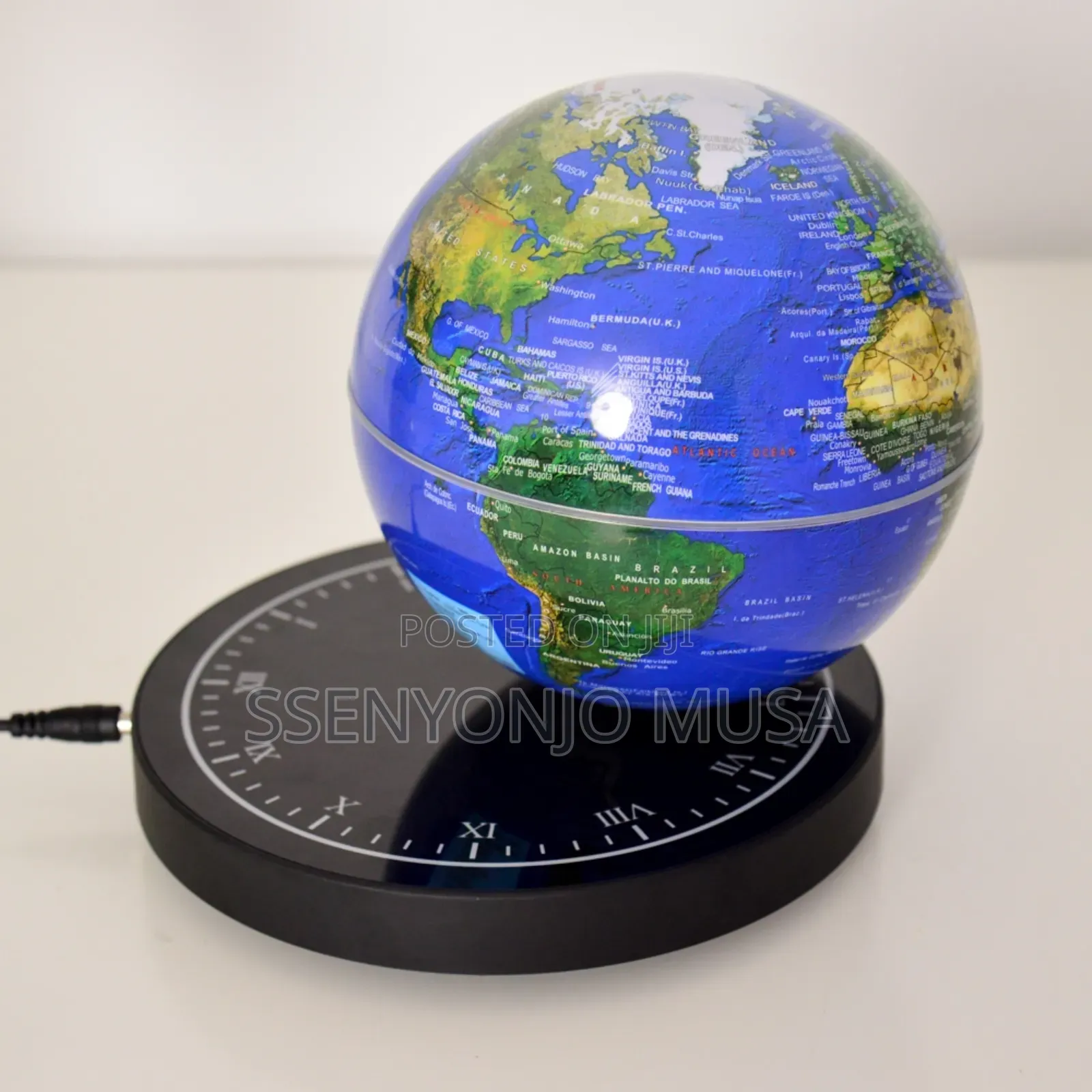 Magnetic Levitation Globe Night Light