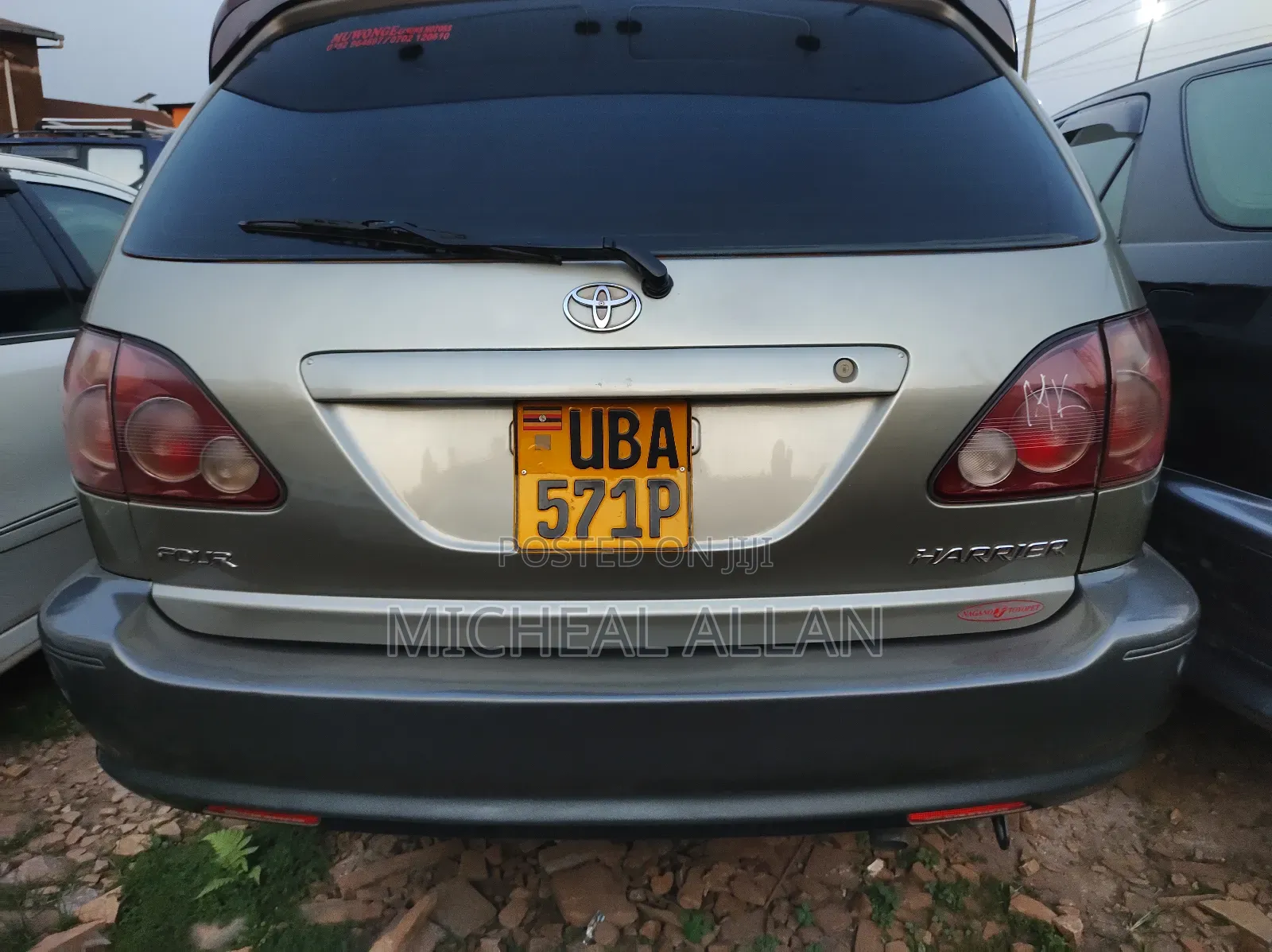 Toyota Harrier 2002 White