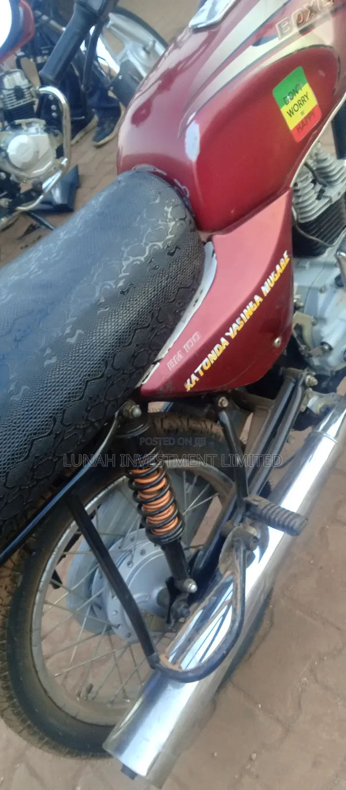 Bajaj Boxer 2024 Red