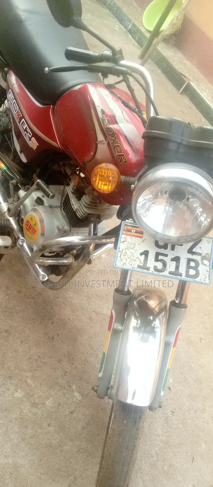 Bajaj Boxer 100 2024 Red