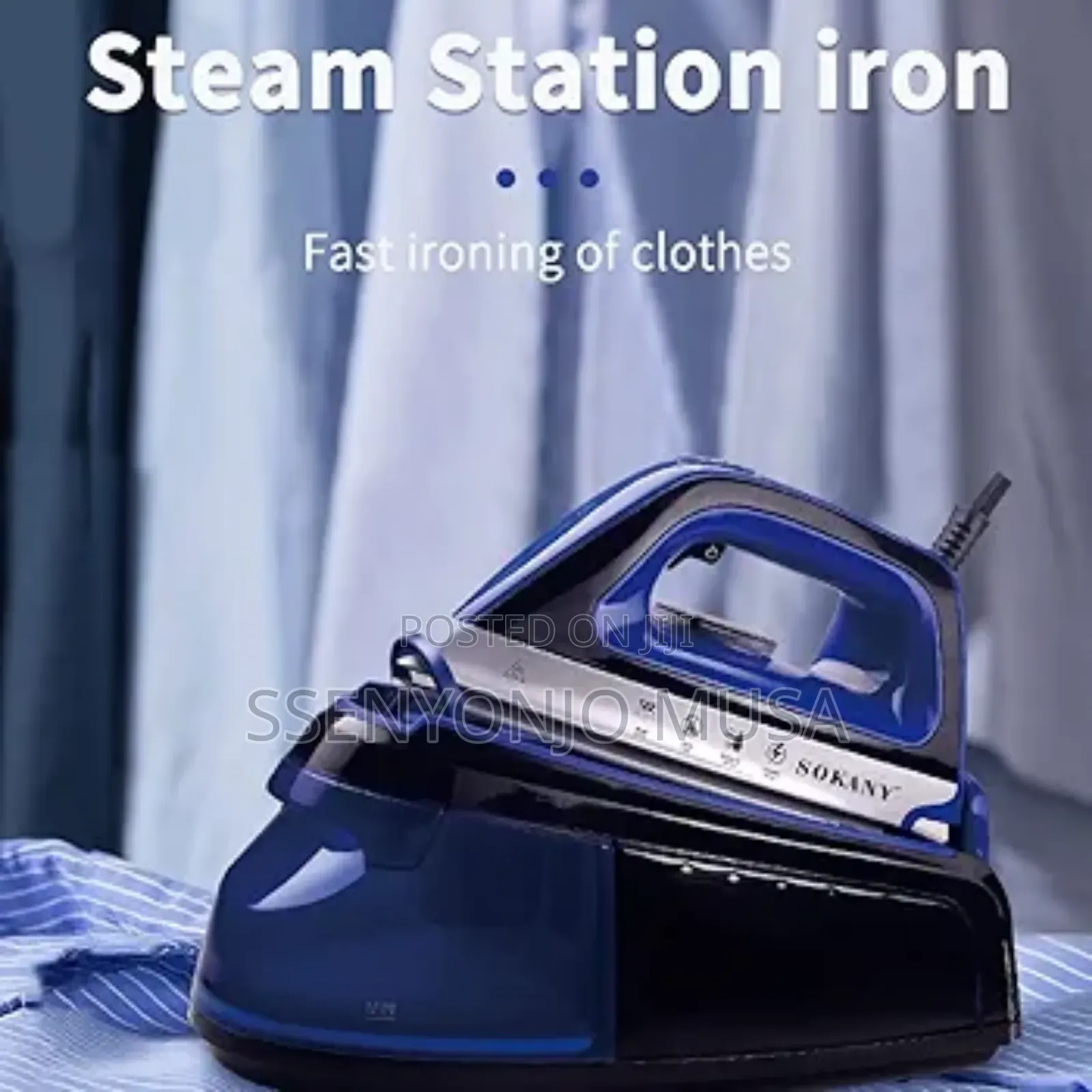 Sokany Steam Station - Sk-188 Ironbox, 1.2l Water Tank