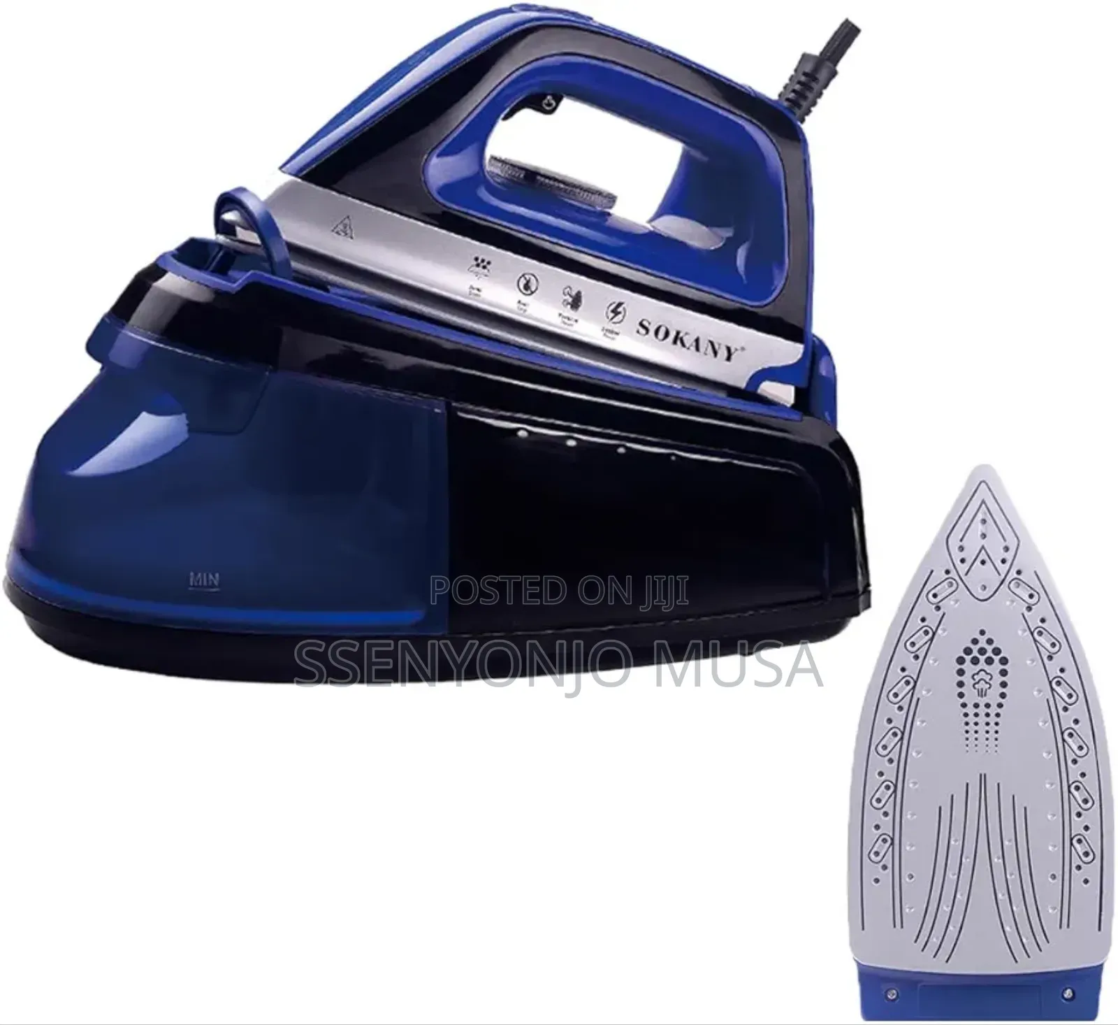 Sokany Steam Station - Sk-188 Ironbox, 1.2l Water Tank